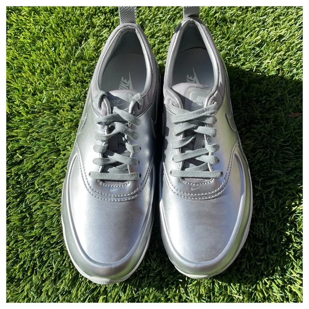 Nike Air Max Metallic Thea Sneaker - Picture 2 of 4
